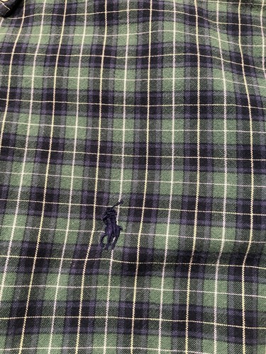Ralph Lauren Shirt Mens XL Green Plaid Long Sleeve Button Down Classic Fit - Picture 6 of 9