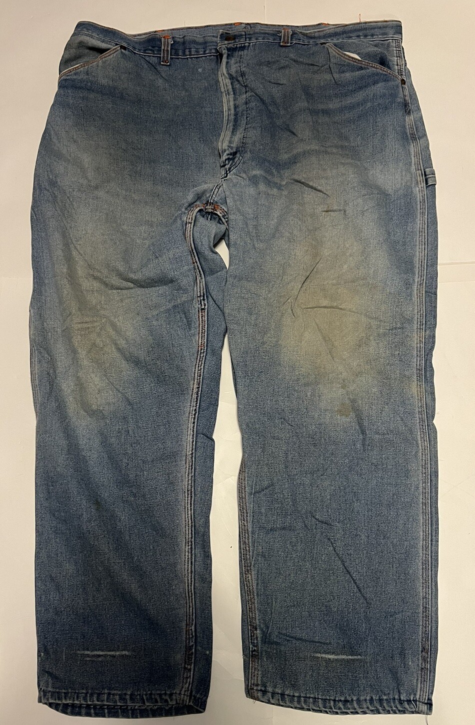 70'S Wrangler Big Ben Denim Coveralls, Made in USA, Men's XXL, Vintage / eaa515548