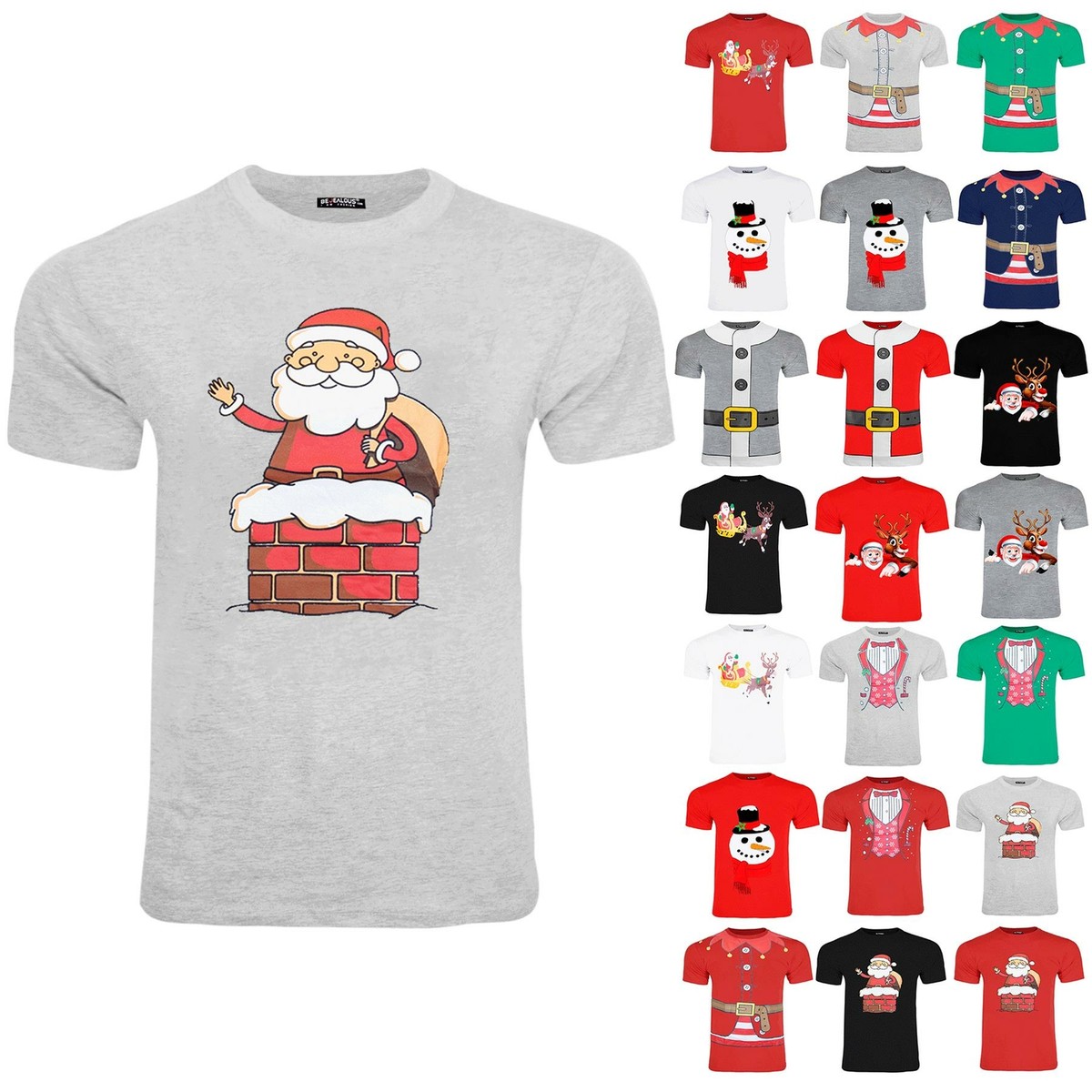 ELF Men's Crew Neck T-Shirt - Warner Bros. Movie Graphic Tee, Printed In USA - View #12