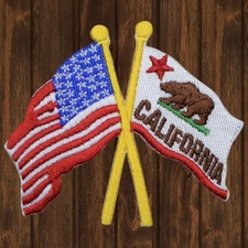 California Embroidered Patch — Iron On