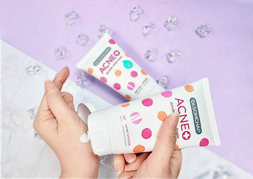 Dr.Somchai Acne Double Whip Foam Anti-Acne System 100 ml - Изображение 2 из 3