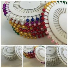 Plastic Headed  Pins Assorted Colours 40 Pins Per Reel or Wholesale Packs