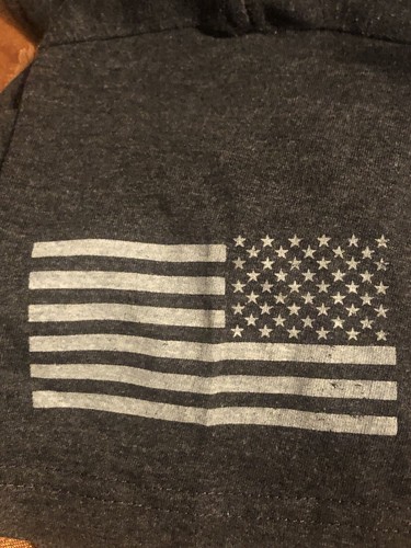 The American Patriotic 1776 I Love My Freedom T-Shirt Gray Men’s Size Medium - Picture 7 of 7