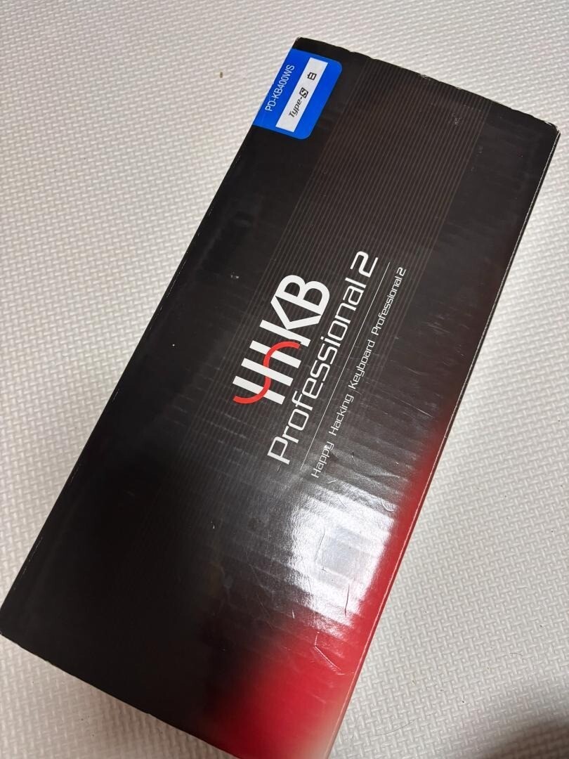 HHKB Professional2 Type-S PD-KB400WS PFU 英語配列 動作確認済みです