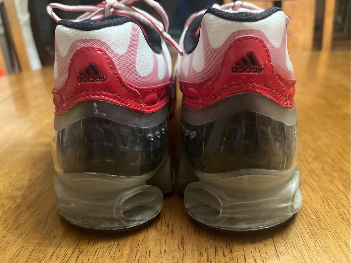 Adidas Bounce Spectrum Size 11 070489 Red Running Shoe 2007