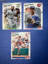 1988 FLEER BASE BASEBALL CARDS YOU CHOOSE MLB CARD FREE SHIPPING