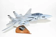 VF-84 Jolly Rogers F-14a (1990 USS Lincoln) Tomcat Model, 1/42 (18") Scale