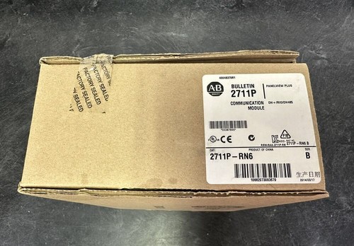 NEW Allen-Bradley 2711P-RN6 /B PanelView Plus Communication Mod 2711P-RN6 US - Picture 2 of 6