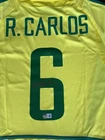 Roberto Carlos Signed Brazil National Team Nike Soccer Jersey With Beckett COA