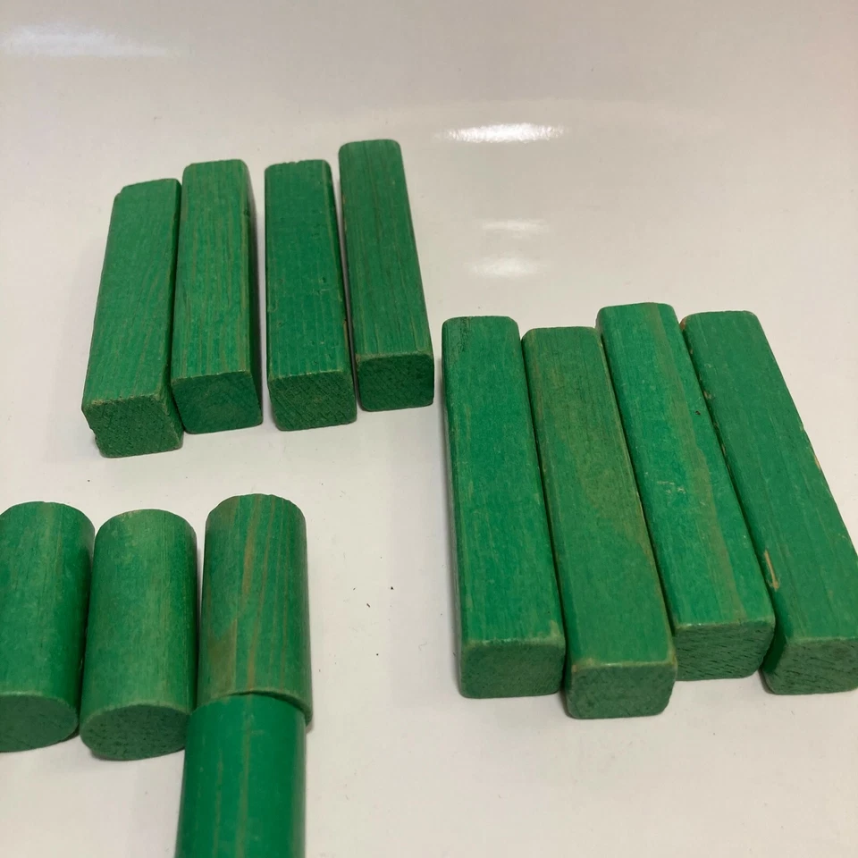 Juego de granja calle sésamo - verde surtido - bloques de madera - juego parcial Foto 4 de 4