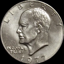 1977 P Eisenhower Dollar Circulated US Mint Coin Ike