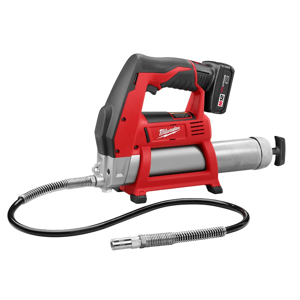 Milwaukee 2446-21XC M12 Cordless Grease Gun Kit - Imagem 2 de 4