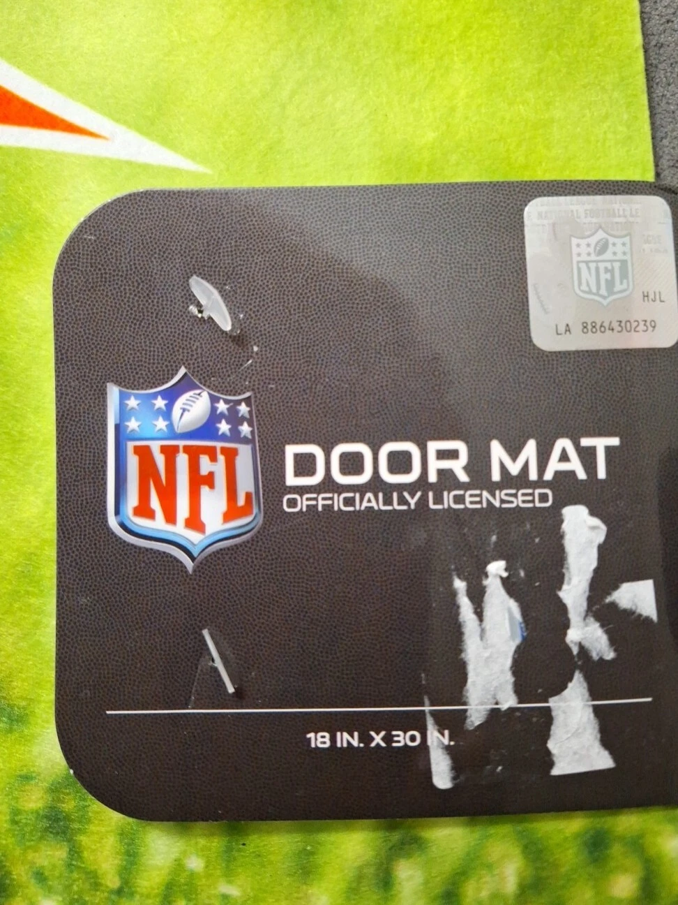 Miami Dolphins Step Mat  Decorative Door Mat Insert 18x30” football