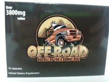 Off Road White, all the performance without the prescription 10 pill pack