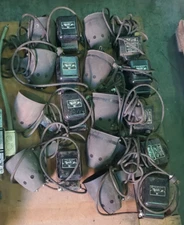 LOT of 9 Magnaflux General Electric Zyglo Magnaglo Blacklight ZB 23 115volts NDT