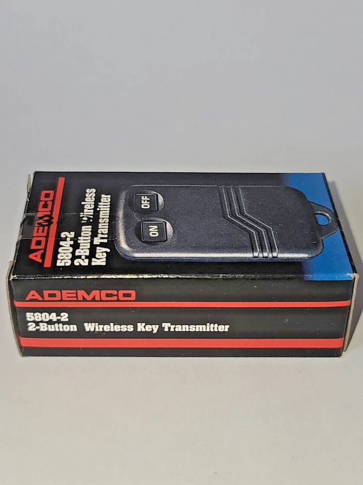ADEMCO 5804-2 БЕСПРОВОДНОЙ КЛЮЧ ПЕРЕДАТЧИК 2 КНОПКИ (НОВЫЙ) - Изображение 3 из 4