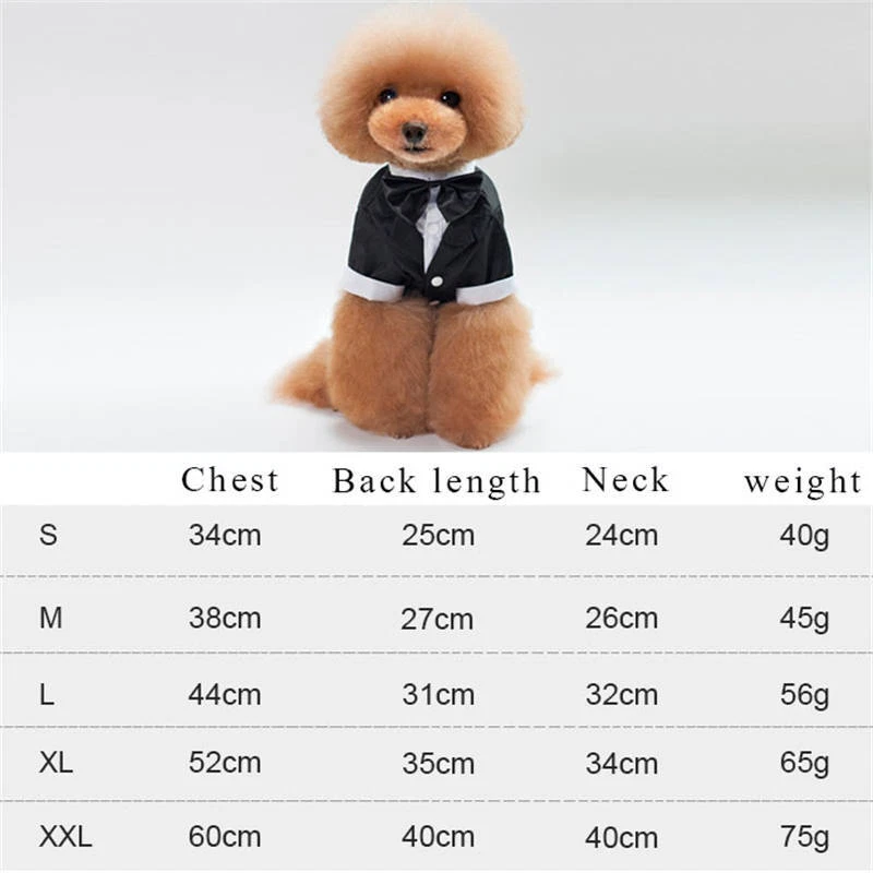 连衣裙燕尾衣服时尚宠物衣服宠物套装婚礼宠物狗 — 第 4/4 张图片