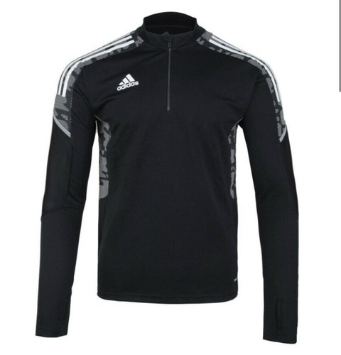 New Adidas Condivo 21 M Medium Training Top long sleeve Black Legends FC #26 - Picture 2 of 8