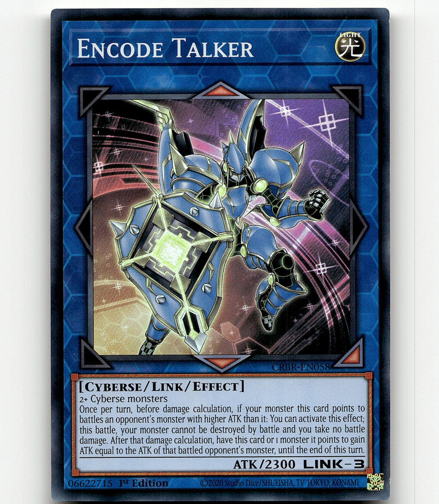 Yugioh Encode Talker (SR) - Crossover Breakers