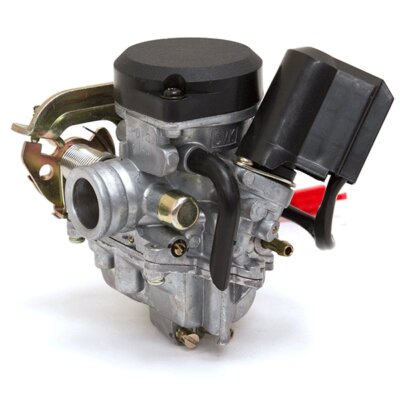 Jieli Carburateur 50ccm Moto Elektro 4-Takt mit E-Choke Vergaser O-Ringe