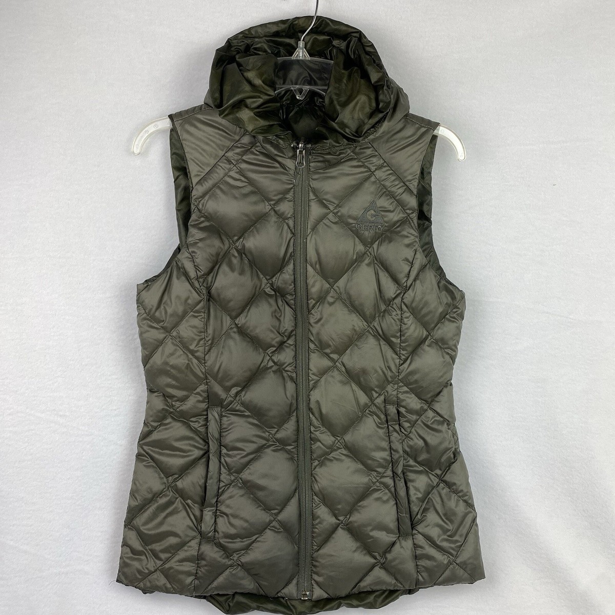 Gerry Vest With Hood Gerry Womens Sz S Hoodie Vest Black Scuba