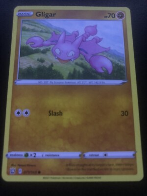 Pokémon Sword & Shield Battle Styles Gligar 71/163 Pack Fresh