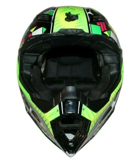 AGV AX 8 МОТОКРОСС ШЛЕМ 2XS XXS многоцветный неоновый 51-52 6 3/8 - 6 1/2 череп - Изображение 2 из 4