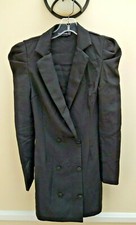 Pretty Little Thing Black Jacket like Pullover or Dress  Size: USA 4 UK 8 EU 36