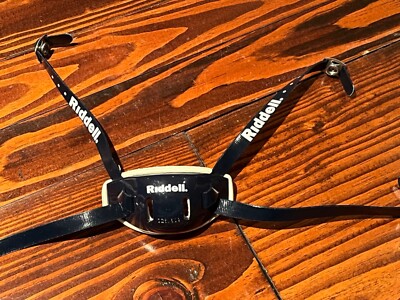 Riddell Hardcup Cinghia Sottogola Rigida Per Caschi Football Americano, Mid/Hi Hook, Colore Navy - 2