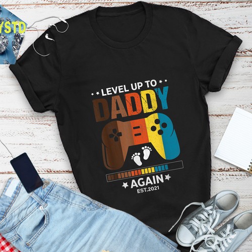 2021 Vintage Gamer Daddy T-Shirt | eBay
