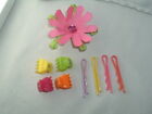 Girls Colorful Hair Accessories Flower Hair Clip Claws Pins