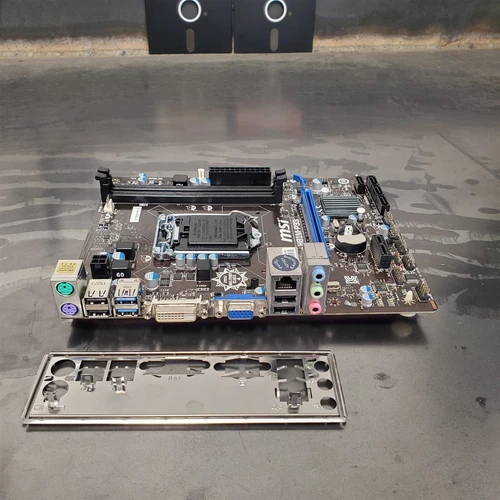 MSI H81M-P33 Intel H81 LGA1150 Socket DDR3 mATX Motherboard + I/O Plate