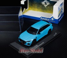 Solido 1:43 Audi ABT RS6 R Alloy Diecast Model Car Simulation Collection Blue