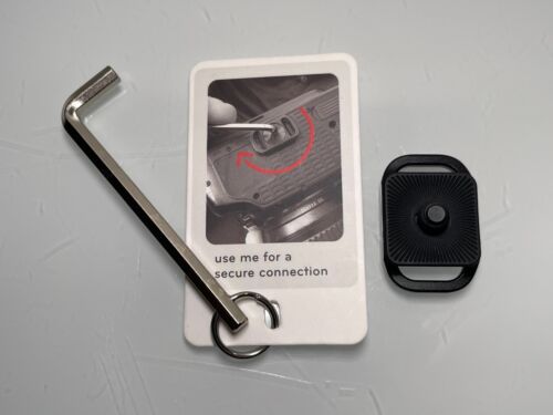 Peak Design Anchor Mount for Camera Straps Black with L shape hex key wrench