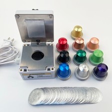 110V 220V Electric Coffee Capsule Sealing Mac...