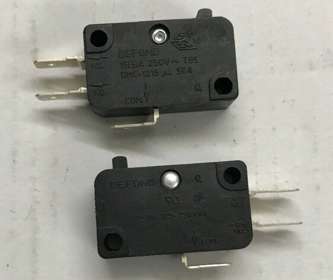 1pc DMC-1215 u 5E4 Micro Limit Switch 3 Pins No Press Rod 15A