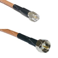RG400 SMA MALE to F MALE RF Cable FAST-SHIP LOT