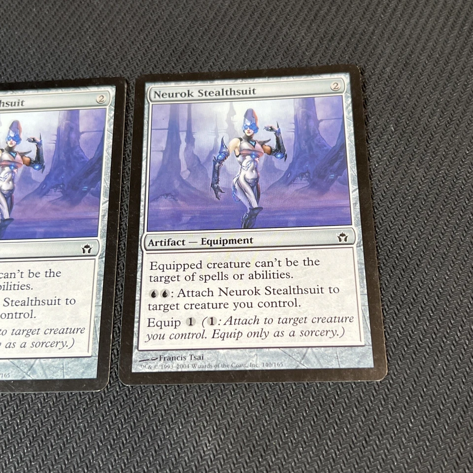Neurok Stealthsuit Magic The Gathering Mtg Fifth Dawn Card 2 - Image 3 of 4