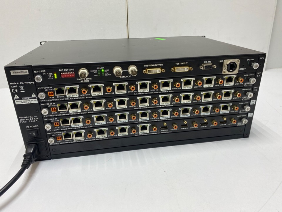 Matrix Wi Fi Router Lightware MX-FR17 17x17 Digital Matrix Router With Cards | eBay