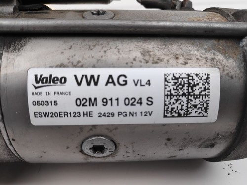 2015 SKODA OCTAVIA MK III STARTER 02M 911 024 S - Picture 4 of 4