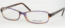 ROMEO GIGLI RG32603 BROWN /VIOLET EYEGLASSES GLASSES RG323 54-15-130mm Italy