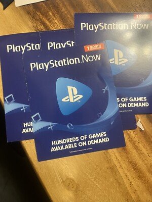 PlayStation Now (PS Now) Month Subscription Free Shipping (4