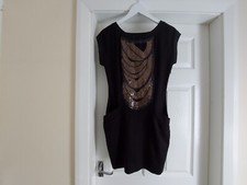 Dress “Ted Baker“London With Pockets Black Size:2,S,10 (UK) Eur 36 SALE