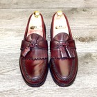 * NIB * $325 Allen Edmonds ENFIELD 10 C  (also fits 9.5 E ) Burgundy * new Trees — photo 2