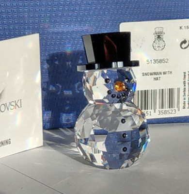 Swarovski Schneemann mit Hut Snowman with Hat 5135852 OVP MIB