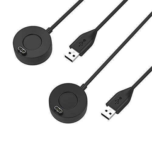 TiMOVO Caricatore Compatibile con Garmin Venu3/3S Garmin Fenix 5/Fenix 6 2 PZ...
