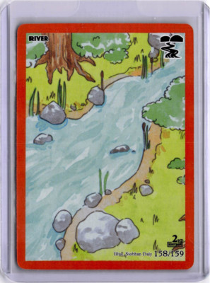 #158/159 - RIVER - REGULAR - CRYPTID NATION 2ND ED - METAZOO - ENGLISCH