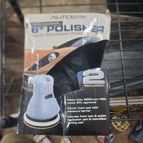 AutoSpa 6-inch Random Orbital Auto Polisher
