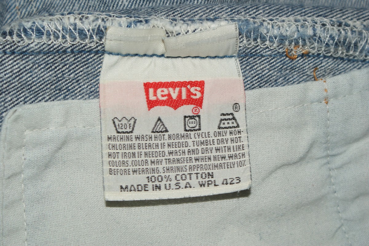 1995 LEVI'S VINTAGE 501 xx CLASSIC BLUE DENIM JEANS W40 L31