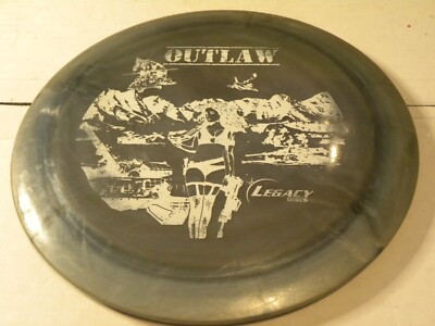 Legacy disc Pinacle Outlaw 174 gram golf disc swirly